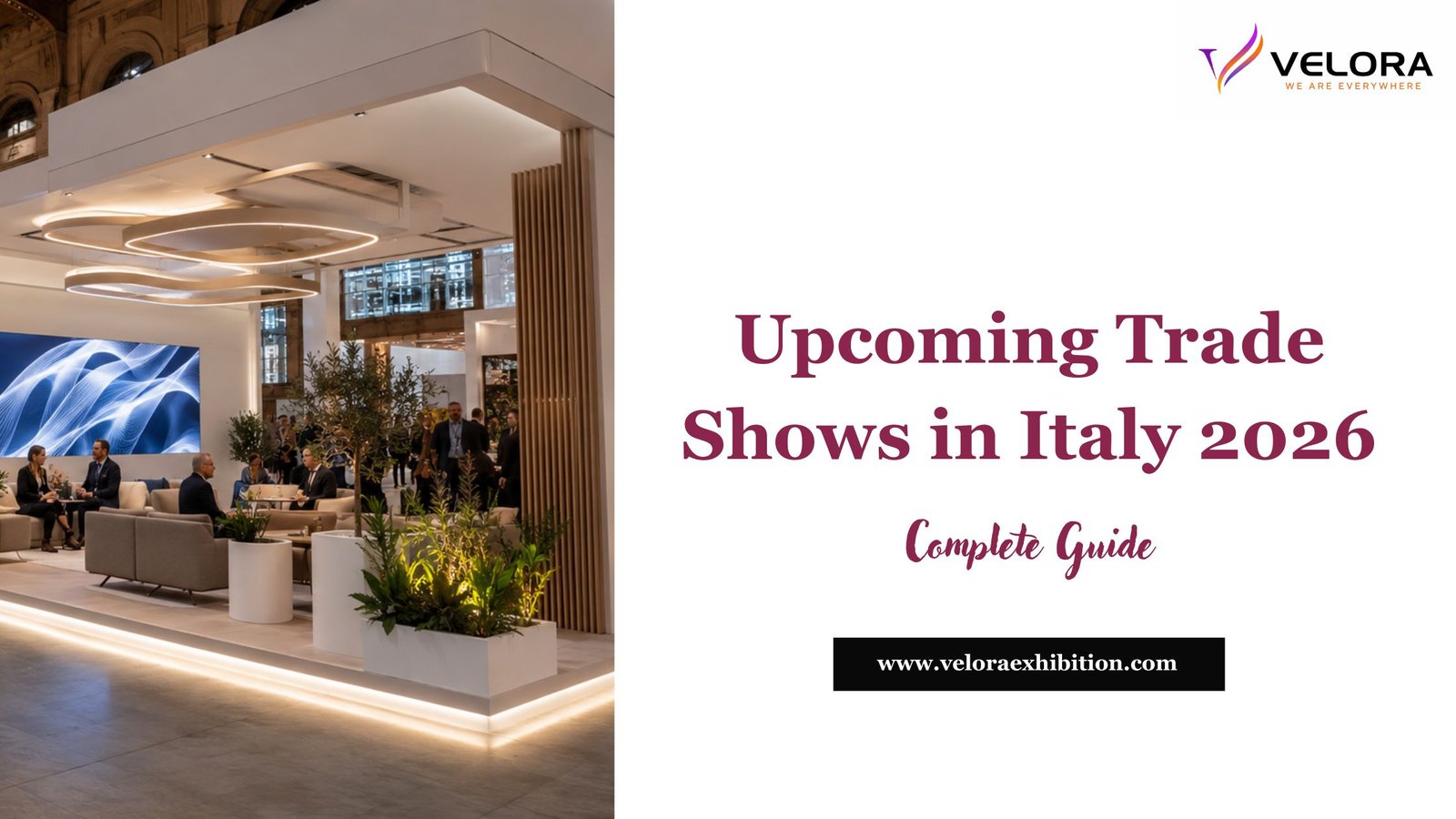 Upcoming Trade Shows in Italy 2026 Exhibition Booth Builder Italy